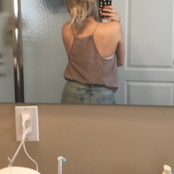Brandy Melville Pale Purple Tank Top - Picture 3 of 3